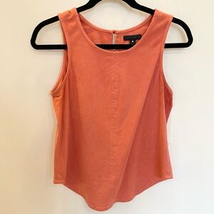 Aqua - Women's Sleeveless “Suede” Mauve Top